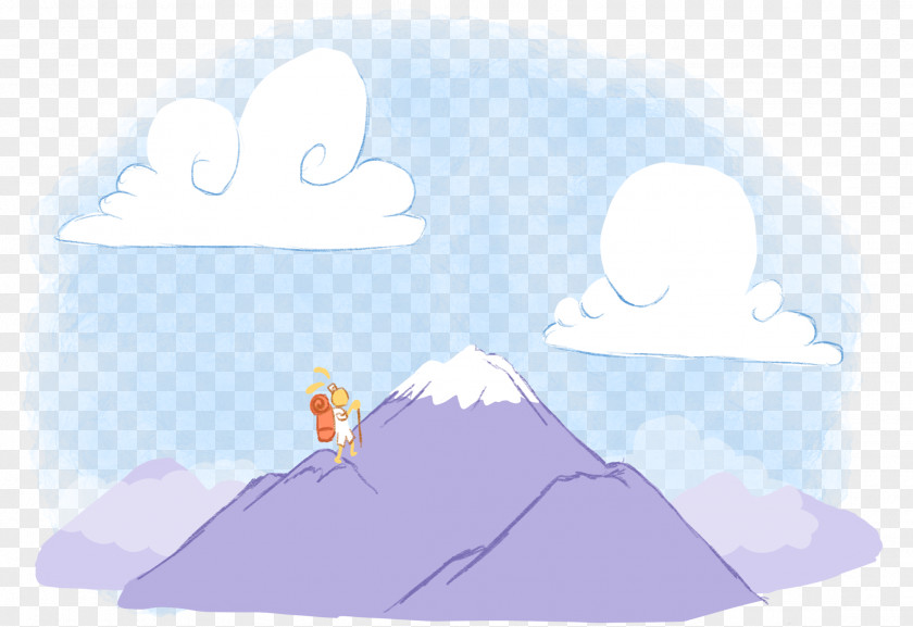 Mountain Climbing Desktop Wallpaper Cartoon Character Computer PNG