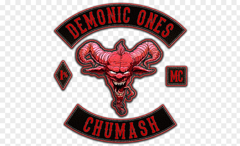 Outlaw Motorcycle Club Biker Embroidered Patch Rocker Grand Theft Auto V PNG