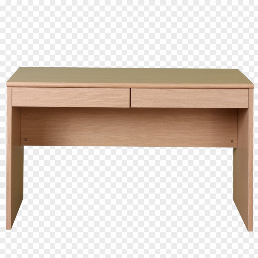 Solid Wood Office Desk Coffee Table PNG