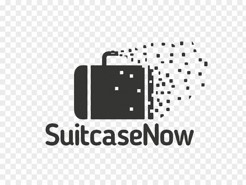 Suitcase Logo Brand Product Design Font PNG