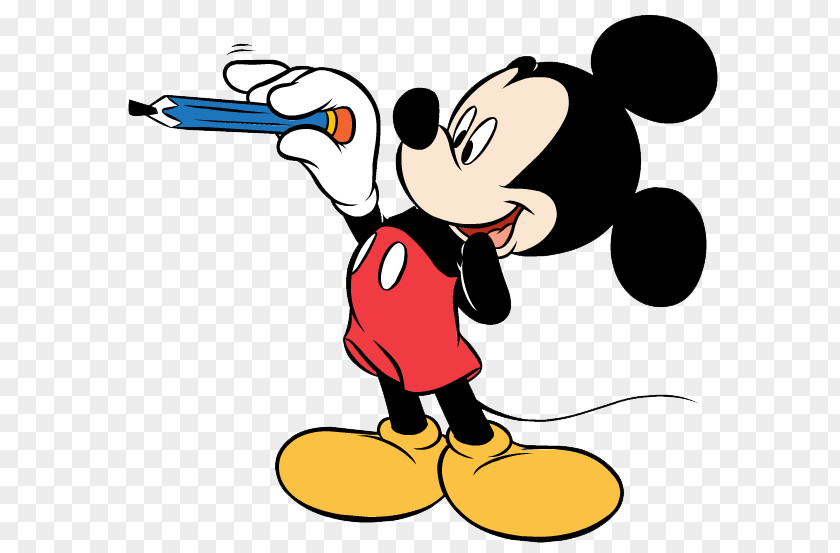 Write Cliparts Mickey Mouse Minnie Paint Clip Art PNG