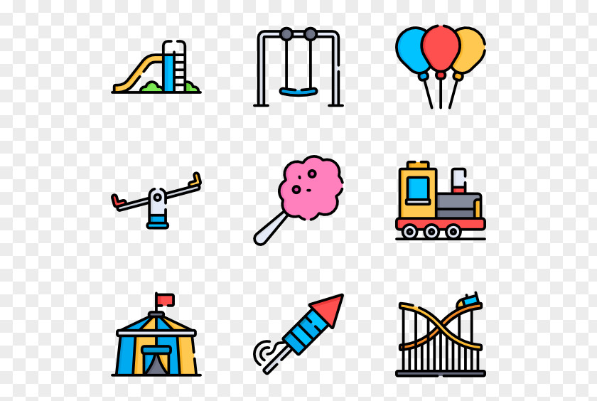 Amusement Park Clip Art PNG