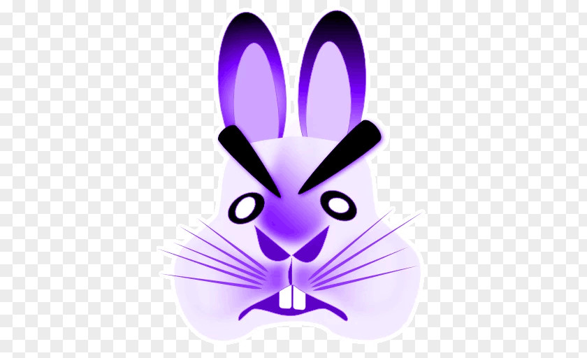 Cat Whiskers Easter Bunny Clip Art PNG