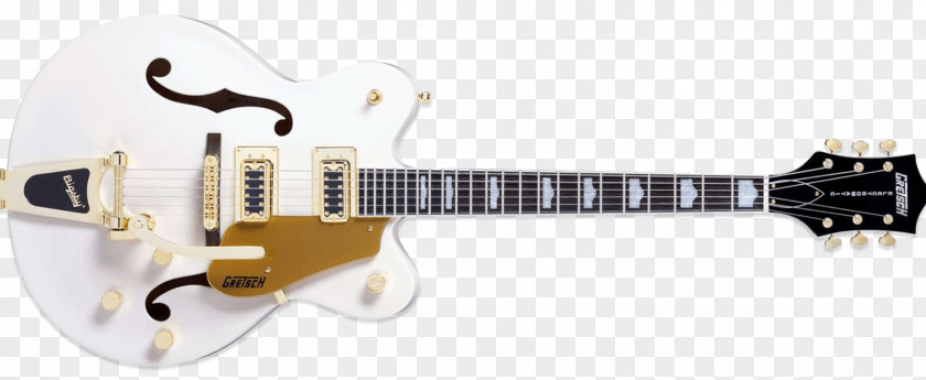 Colorful Guitar Gretsch White Falcon Guitars G5422TDC G5420T Electromatic Semi-acoustic PNG