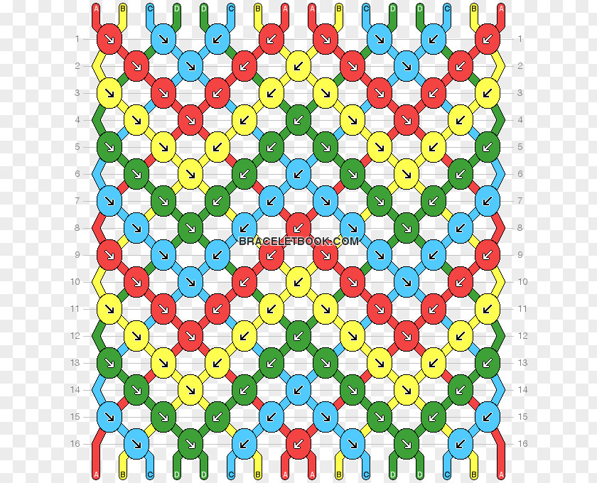 Diamond Friendship Bracelet Pattern Chevron PNG