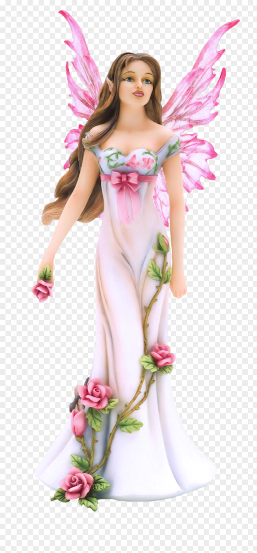 Elf Nene Thomas Figurine Fairy Artist Spring PNG