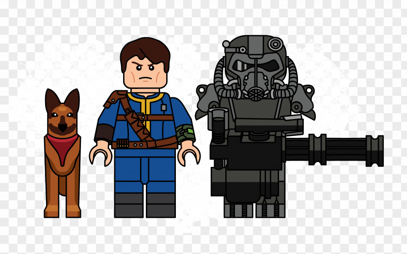 Fallout 4 Lego Minifigure 3 PNG