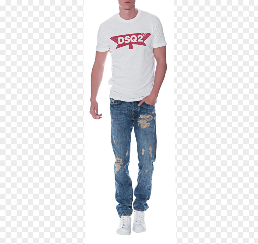 Jeans T-shirt Denim Pocket Sleeve PNG