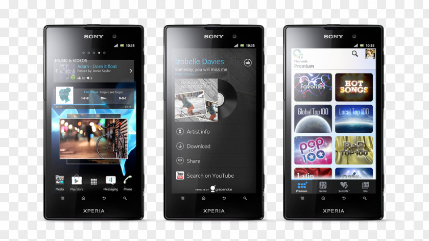 Smartphone Sony Xperia Ion Z Tipo J Mobile PNG