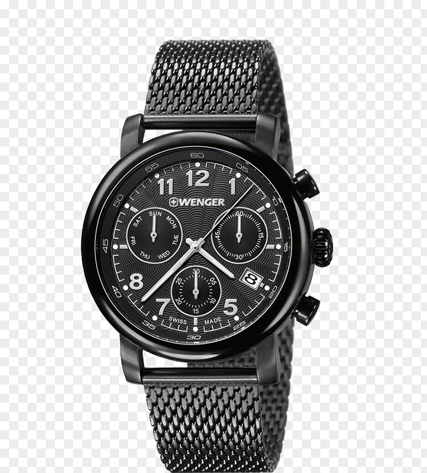Watch Strap Chronograph Wenger Swiss Made PNG