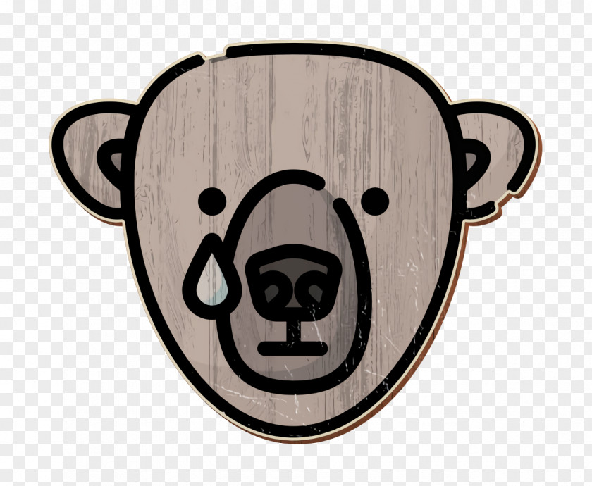 Climate Change Icon Bear Zoo PNG