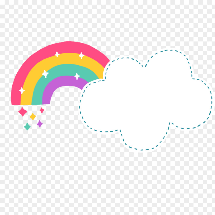 Creative Rainbow Cartoon Document File Format Microsoft Word Clip Art PNG