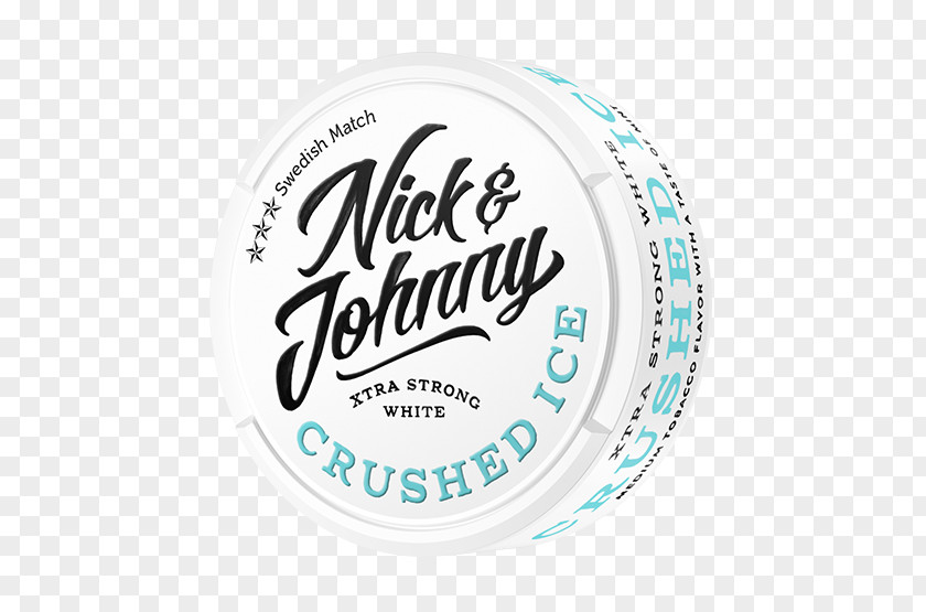 Crushed Ice Nick And Johnny Snus Swedish Match V2 Tobacco Granit PNG