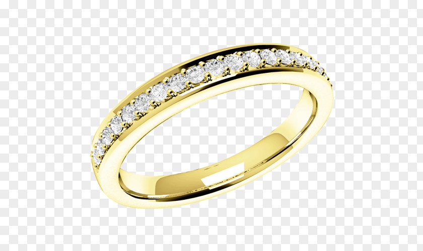Cut In Half Wedding Ring Gold Diamond Jewellery Gemstone PNG