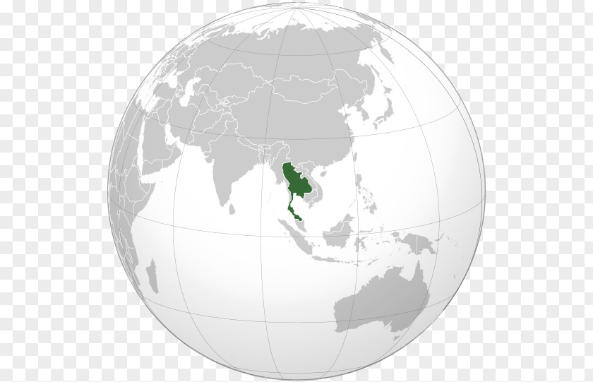 World War Ii Thailand In II Globe Second PNG