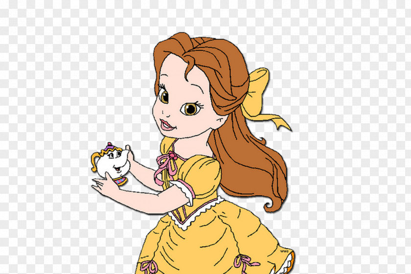 Beauty And The Beast Belle Rapunzel Disney Princess Infant Convite PNG