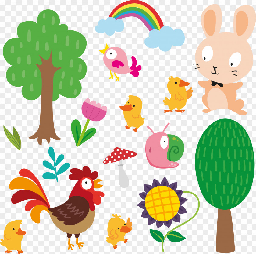 Cartoon Animal Euclidean Vector Illustration Image Stock Photography PNG