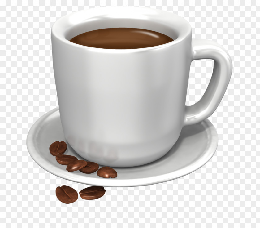 Coffee Beans White Espresso Cup PNG