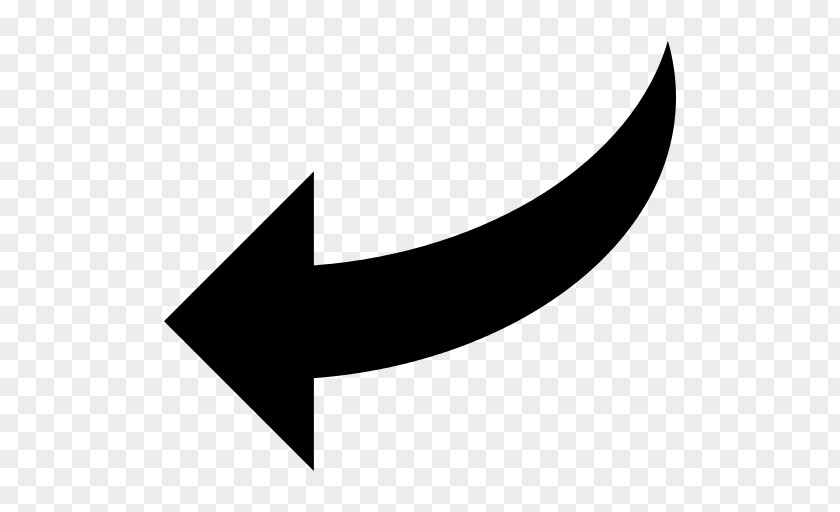 Crescent Symbol Arrow Drawing PNG