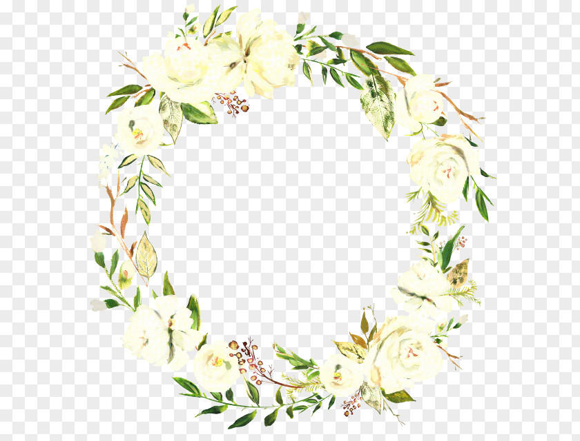 Floral Design Cut Flowers Wreath Picture Frames Twig PNG