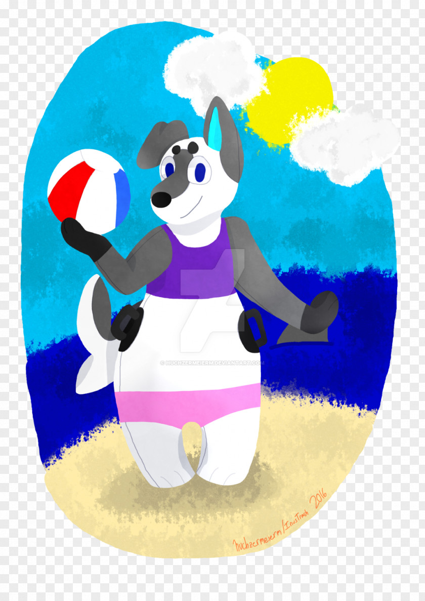 Fun Summer Mammal Character Clip Art PNG