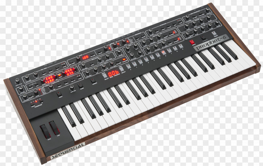 Musical Instruments Prophet '08 Sequential Circuits Prophet-5 Sound Synthesizers Analog Synthesizer Dave Smith PNG