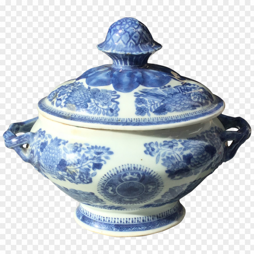 Tureen Ceramic Pottery 19th Century Porcelain PNG