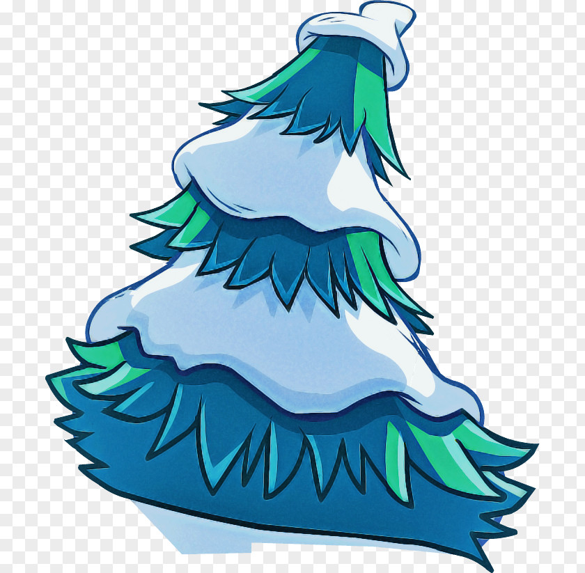 Wing Pine Family Christmas Tree PNG