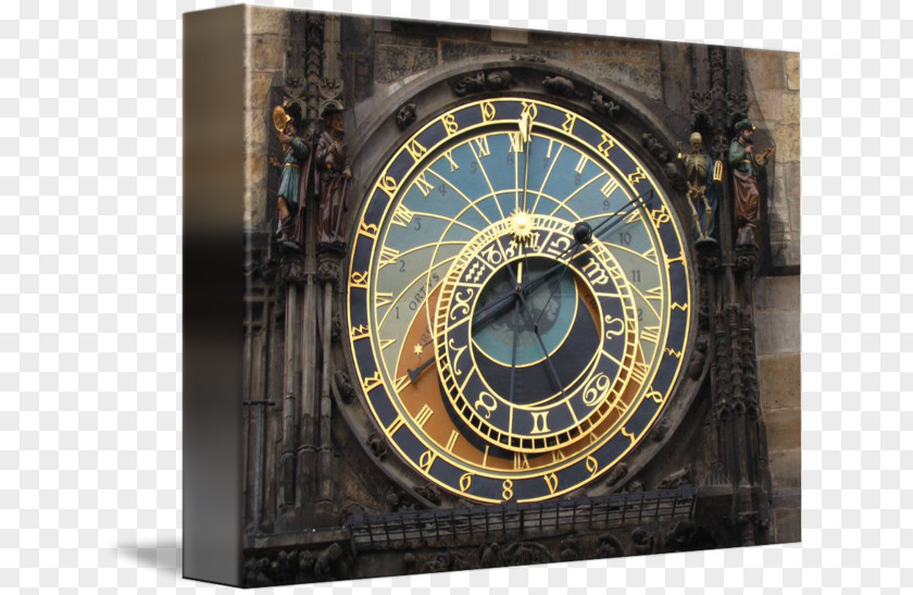 Clock Prague Astronomical Imagekind Art Astronomy PNG
