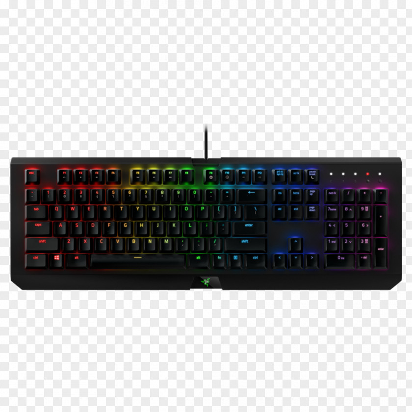 Computer Mouse Keyboard Razer Blackwidow X Tournament Edition Chroma BlackWidow Gaming Keypad PNG