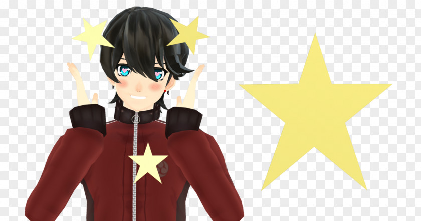 Noodle MikuMikuDance Metasequoia Star Clothing Accessories PNG