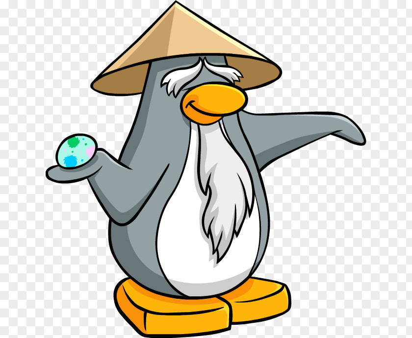Penguin Club Easter Egg Sensei Game PNG