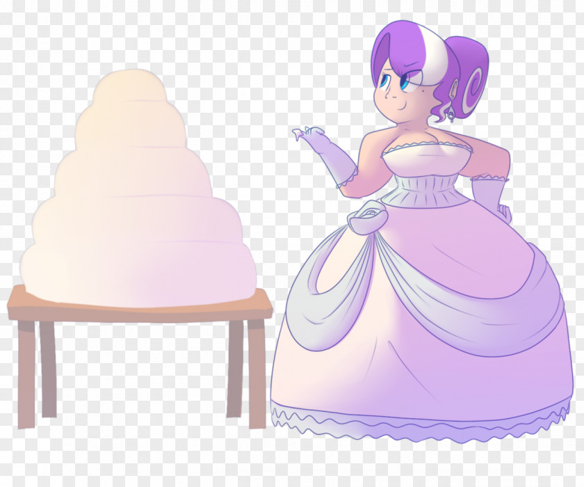 Tiara Lilac Violet Cartoon Figurine PNG