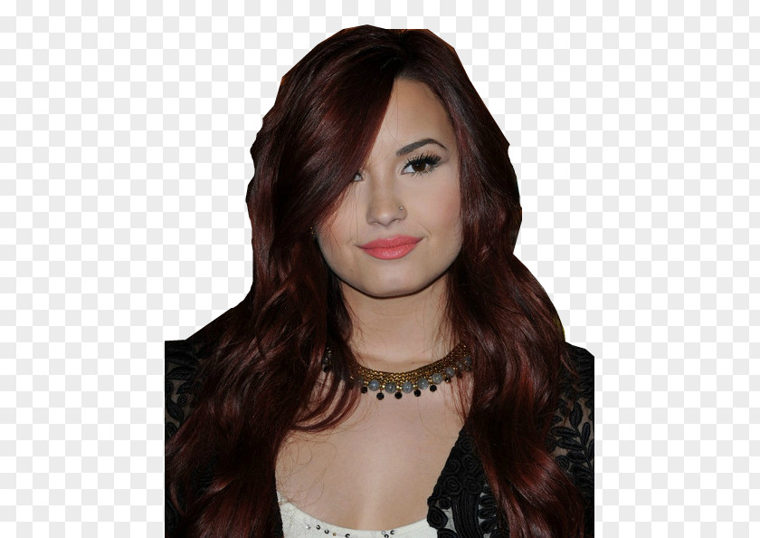 Demi Lovato KIIS-FM Jingle Ball Celebrity Brown Hair Model PNG