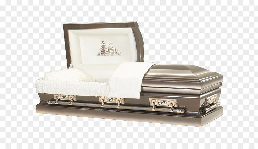 Funeral White Family Home Coffin PNG