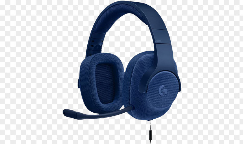 Microphone Logitech G433 Headset 7.1 Surround Sound PNG