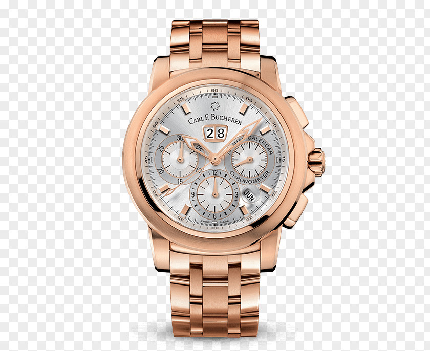 Up Carl F. Bucherer Chronograph Watchmaker Automatic Watch PNG