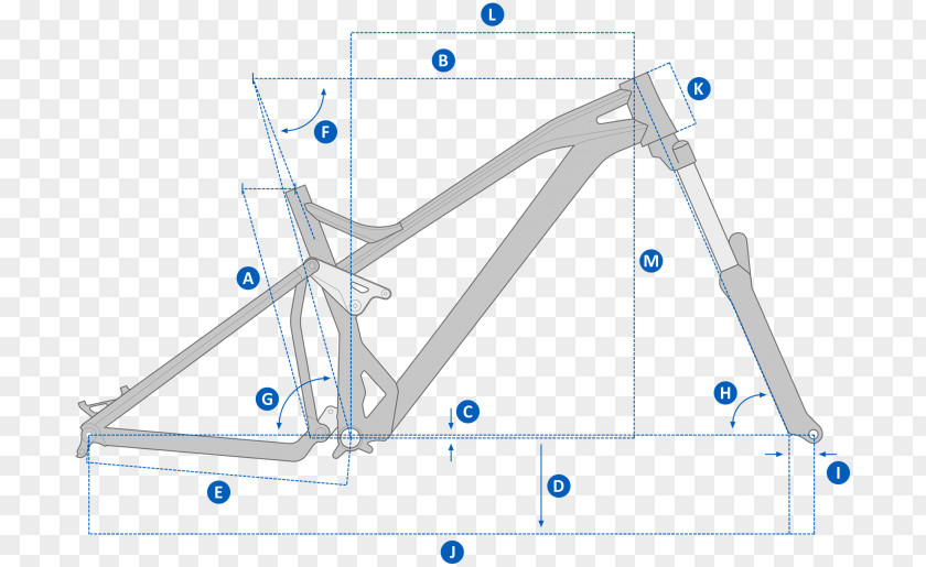 Bicycle Geometry Frames Mountain Bike Cross-country Cycling PNG