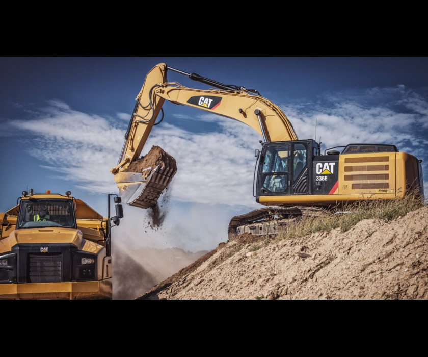 Excavator Caterpillar Inc. Heavy Machinery Bauma Hydraulics PNG