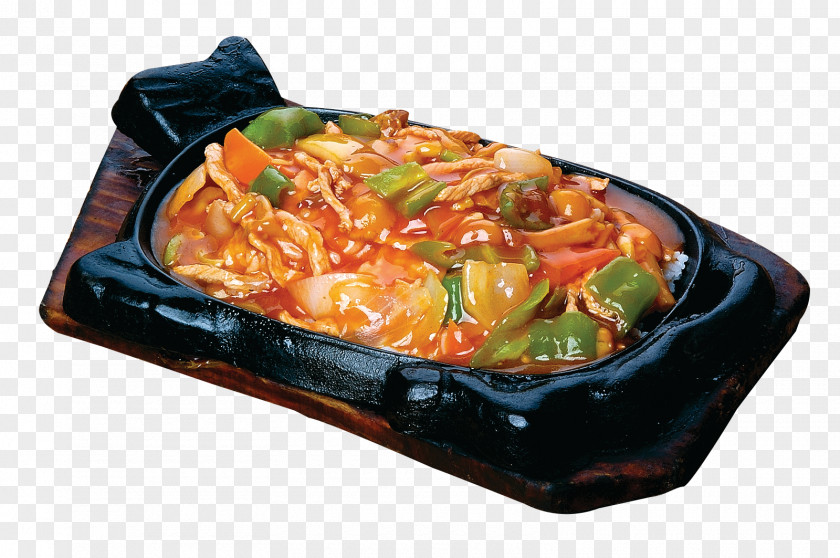 Iron Slippery Mushroom Pork Rice Chinese Cuisine Teppanyaki Pepper Steak Korean Satay PNG