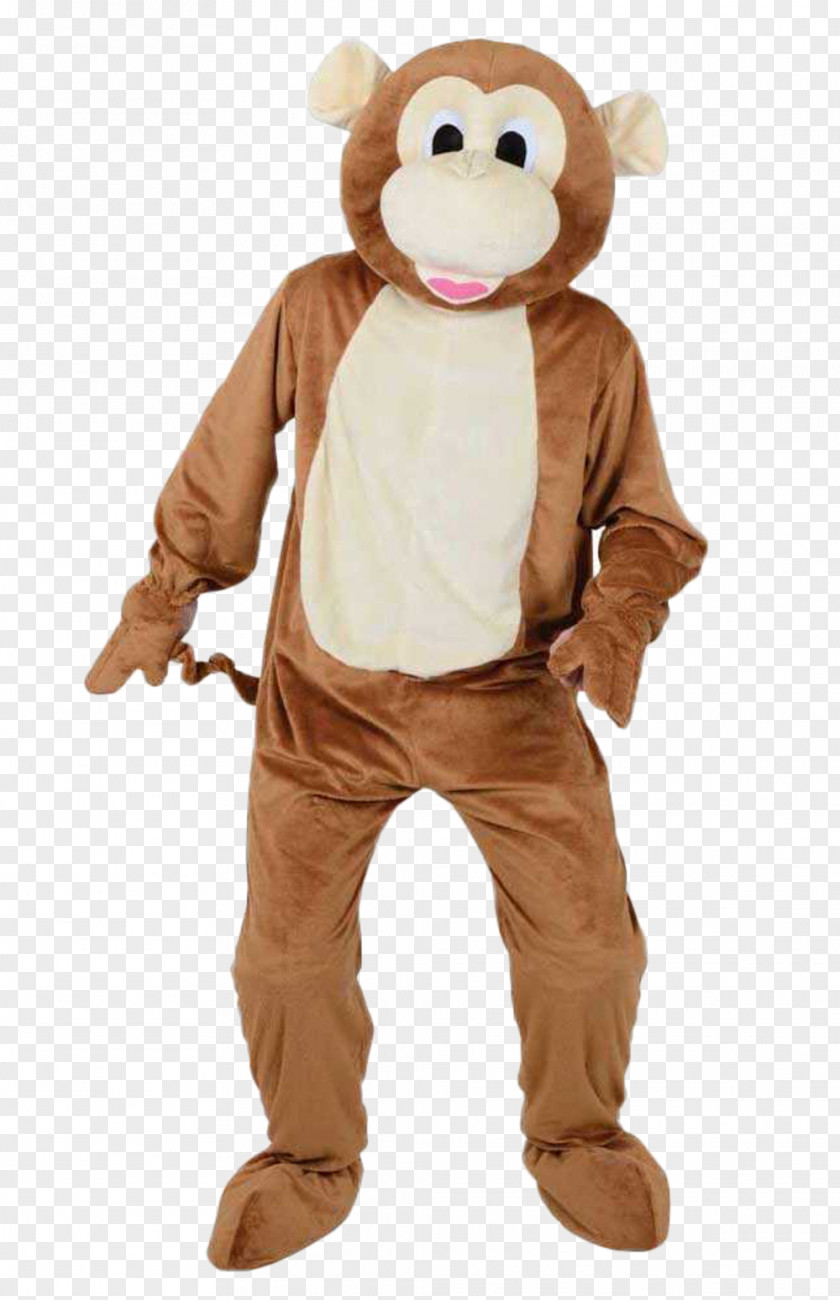 Monkey Costume Party Halloween Mascot Clothing PNG