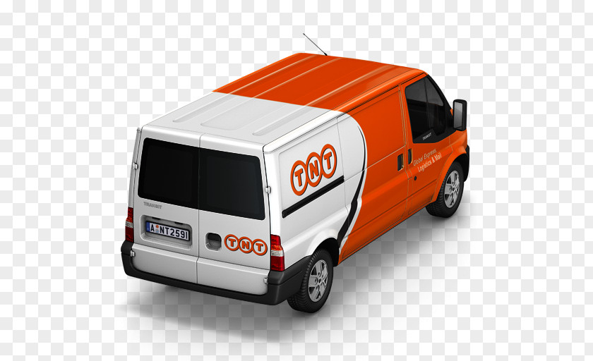 TNT Van Back Commercial Vehicle Compact Car Brand PNG