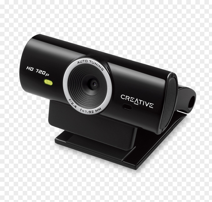 Creative Camera Microphone Webcam High-definition Video 720p PNG