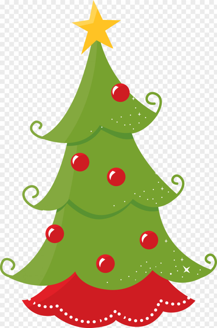Fir-tree Christmas Ornament Santa Claus Candy Cane Clip Art PNG