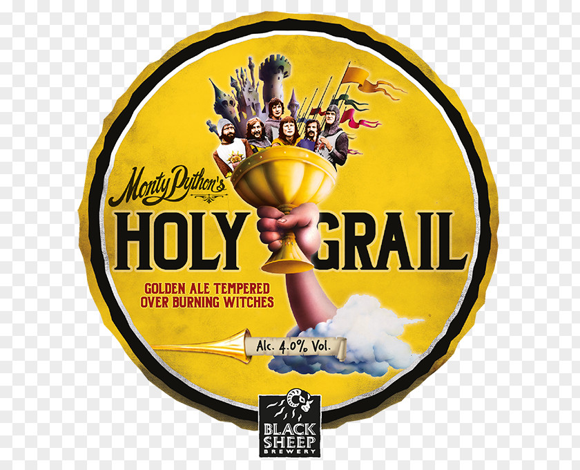 Holy Grail Black Sheep Brewery Cask Ale The Album Of Soundtrack Trailer Film Monty Python And PNG