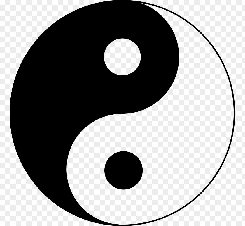 Symbol Yin And Yang Taijitu Taoism Concept PNG