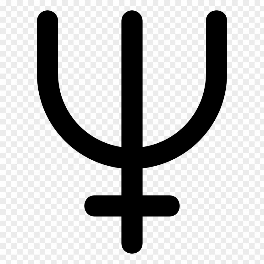 Peace Symbol Planet Symbols Neptune Astronomical Astrological PNG