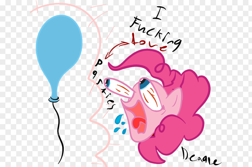 Pinkie Pie Sad Face Crying Clip Art Ear Illustration Vertebrate Human Behavior PNG