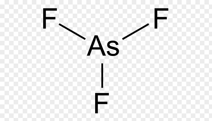 Arsenic Pentafluoride Trifluoride Lewis Structure Molecule PNG