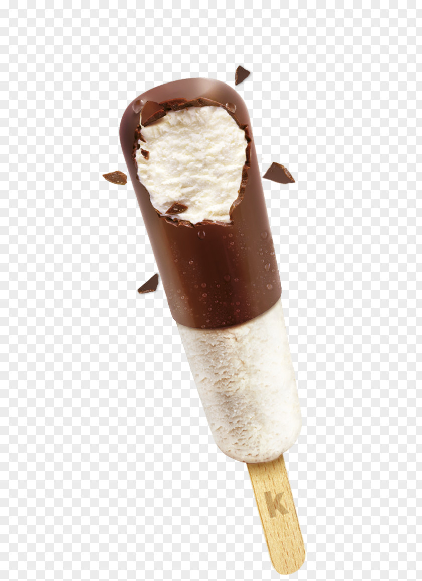 GLACE Chocolate Ice Cream Kinder Bueno Cones PNG